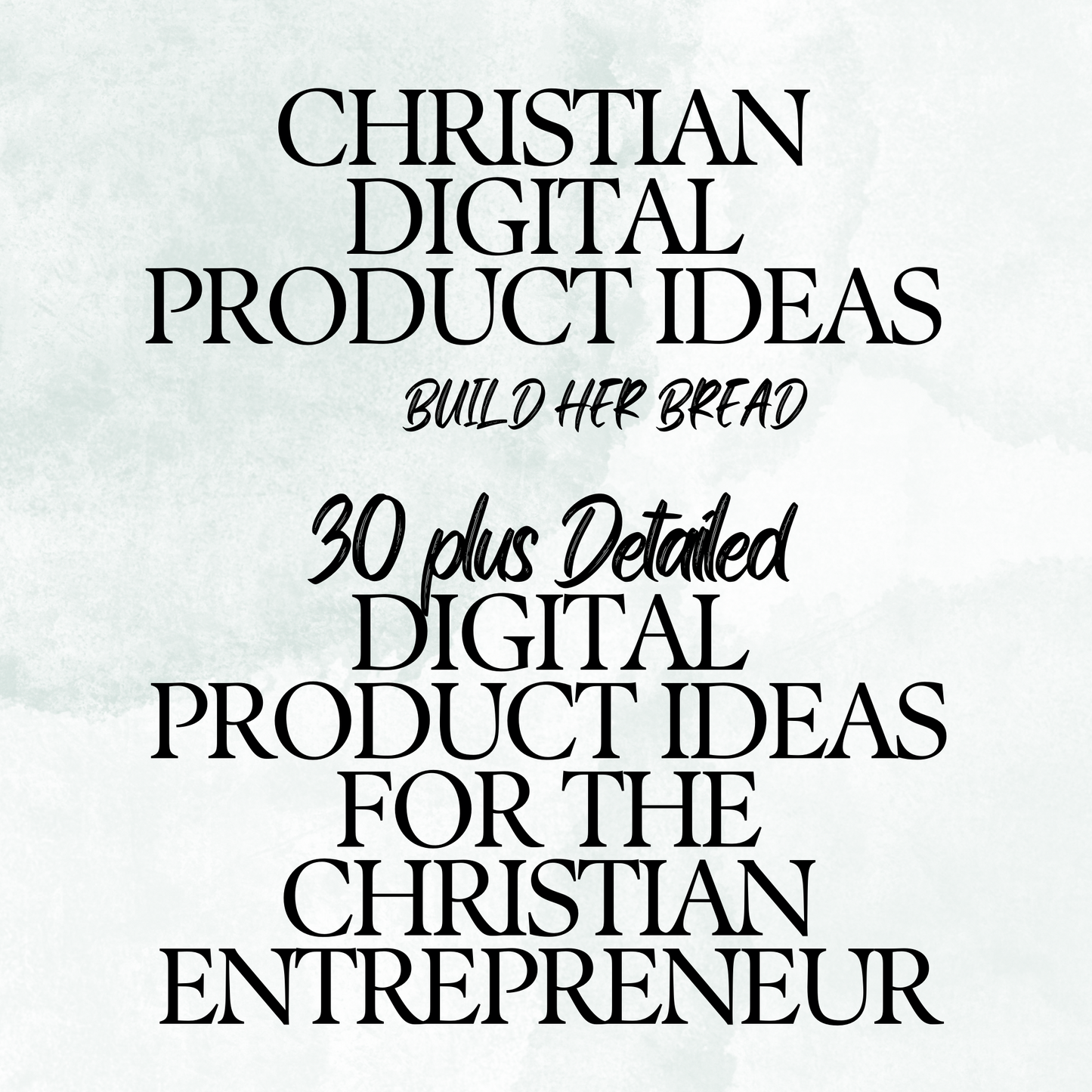30+ Digital Product Ideas eBook